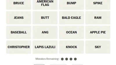 NYT Connections 5 February 2026 Hints and Answers!