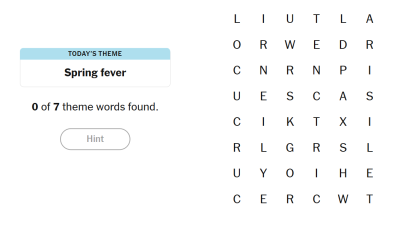 NYT Strands Puzzle March 20: Answers and Tips!