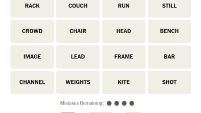 NYT Connections 22 March 2026 Hints and Answers!