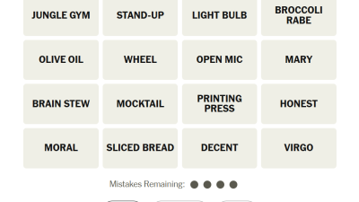 NYT Connections 23 March Hints and Answers!