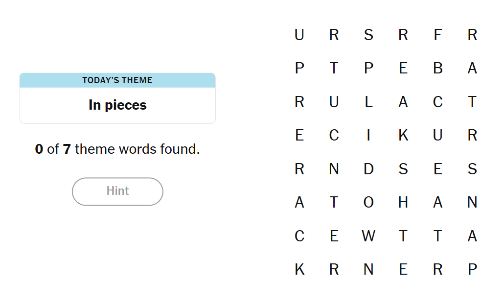 NYT Strands Puzzle March 23: Answers and Tips!