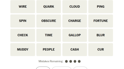 NYT Connections 25 March 2026 Hints and Answers!