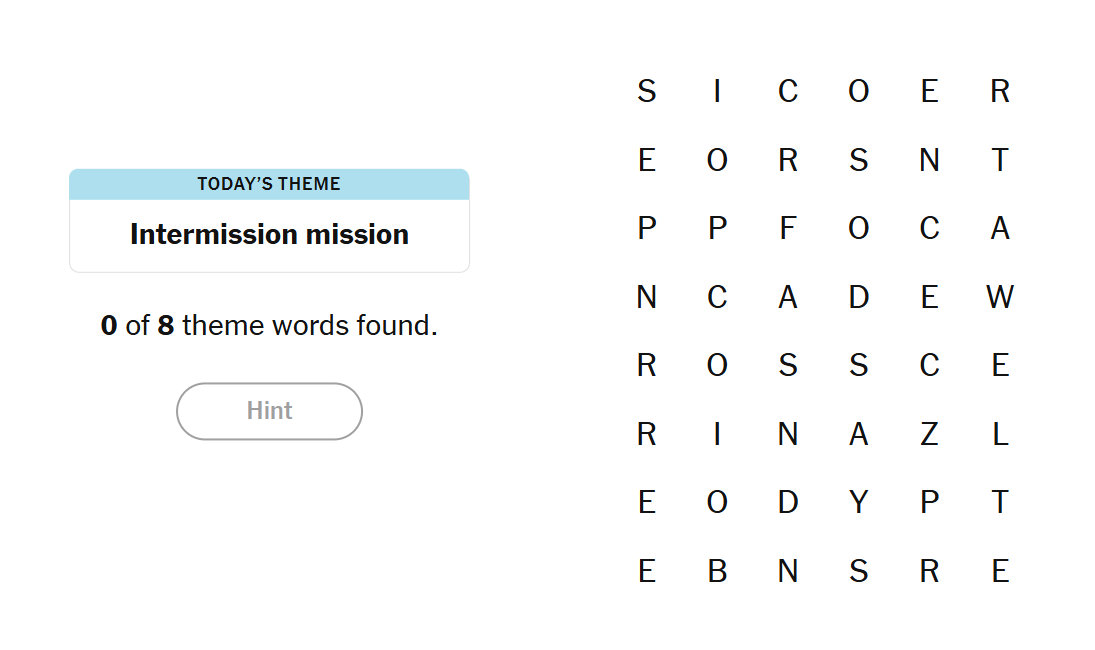 NYT Strands Puzzle March 25: Answers and Tips!