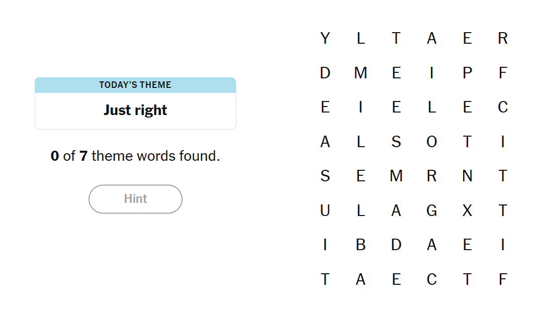 NYT Strands Puzzle March 27: Answers and Tips!